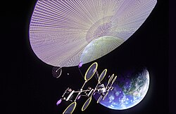 Concept for a space-based solar power system to beam energy down to Earth[224]