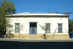 A 19th-century adobe house in the Armory Park neighborhood