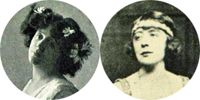 Mrs Patrick Campbell and Edith Evans, 1920s co-stars with Gielgud