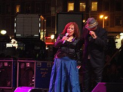 Flack performing in 2013