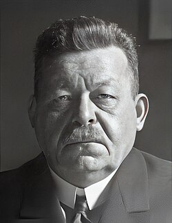 Friedrich Ebert, first president of Germany, 1925