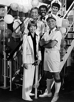 Original cast in a program premiere publicity photo 1977