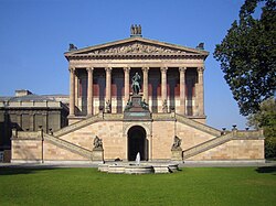 The Alte Nationalgalerie in Berlin