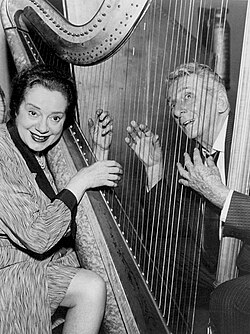 Elsa Lanchester and Edward Everett Horton from episode "Who Killed Eleanora Davis?" (1963).