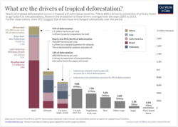 Drivers of tropical deforestration