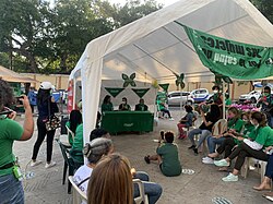 Abortion rights campaigning in the Dominican Republic