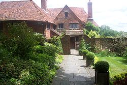 Long Barn, the Lindberghs' rented home in England