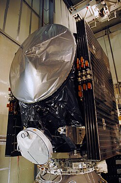 Dawn prior to encapsulation at its launch pad on July 1, 2007