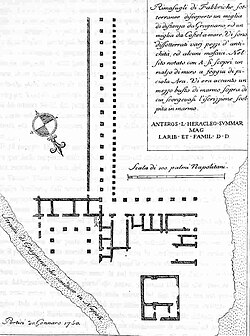 Plan of Villa del Fauno