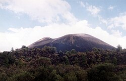 Parícutin is a large cinder cone in Mexico.
