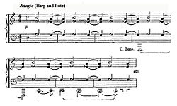 The opening of "Saturn", the fifth movement of The Planets