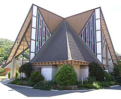 Futuna Chapel viewed from the south