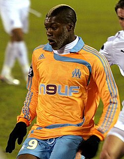 Cissé playing for Marseille