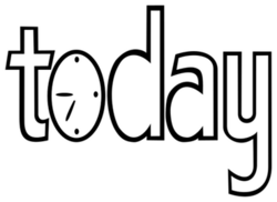 First Today logo, used from 1952 to 1960