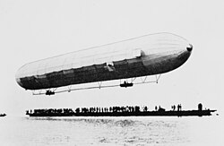 Zeppelin LZ 1, first rigid airship to fly, 1900