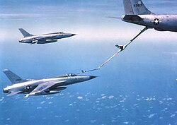 18th Tactical Fighter Wing F-105s deploying to Korat RTAFB, Thailand 1965