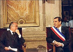 Frei with Senator Andrés Zaldívar