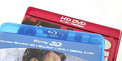 HD DVD and Blu-ray cases