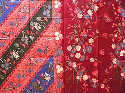 Batik Lasem, incorporating both Javanese and Chinese influence