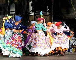 The Guanaguanare dance, a popular dance in Portuguesa State