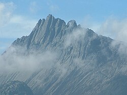 Puncak Jaya is the highest mountain in Indonesia and Oceania