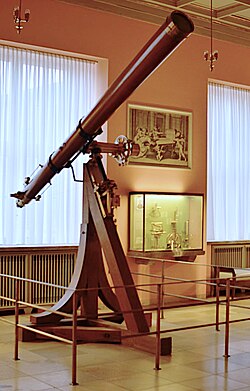The 9" refractor used by Galle to discover Neptune