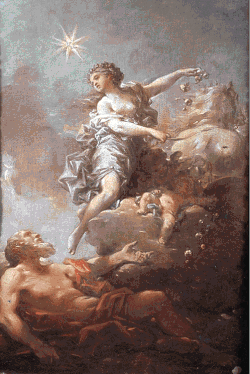 Eos and Tithonus, by Julien Simon, 1783, Musée des Beaux-Arts de Caen.