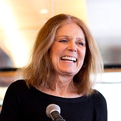 Feminist activist Gloria Steinem