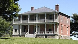 The Lockwood House, formerly the quarters of the paymaster for the Harpers Ferry Armory, was the college's first headquarters