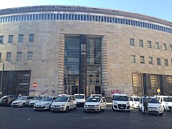 Palazzo delle Poste in Naples, Gino Franzi, 1936. The masterpiece of modernism, marble and diorite.