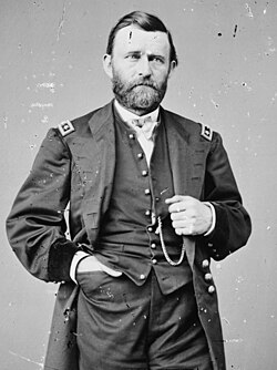 Ulysses S. Grant, a Union army general who was later elected the nation's 18th president