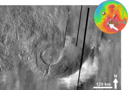 Arsia Mons as visible from day-time THEMIS