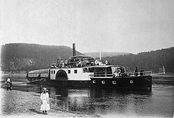 The river around 1890