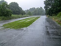 Abandoned section of Railroad Avenue in Centralia, 2016
