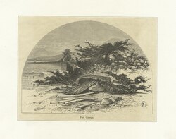 Fort George, Lake George, destroyed