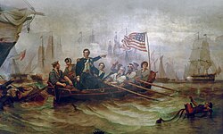 Battle of Lake Erie by William Henry Powell
