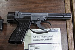 Soviet SPP-1 underwater pistol