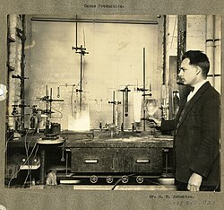 Ozone production demonstration, Fixed Nitrogen Research Laboratory, 1926