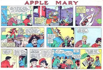 Allen Saunders' and Dale Conner's Apple Mary, subtitled, Mary Worth's Family (February 4, 1940)