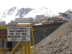 El Teniente Mine, the world's largest underground copper mine.