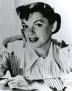 Garland in a publicity still (1954)