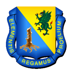 The regimental insignia of the U.S. Army Chemical Corps