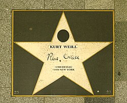 Star on Musik Meile Vienna