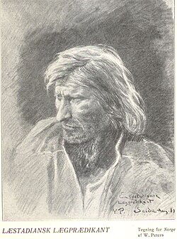 A Læstadian lay preacher in Finnmark, Norway in 1898