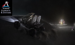 NASA's baseline Lunar Terrain Vehicle