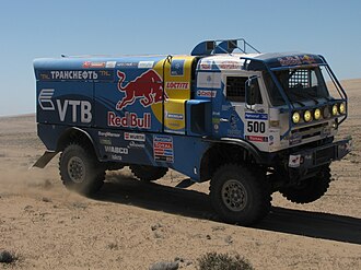 Kamaz 4326 in the 2006 Dakar Rally.