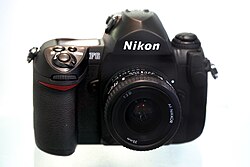 Nikon F6 – The last Nikon F series 35mm SLR introduced in 2004, which remained in production until October 2020