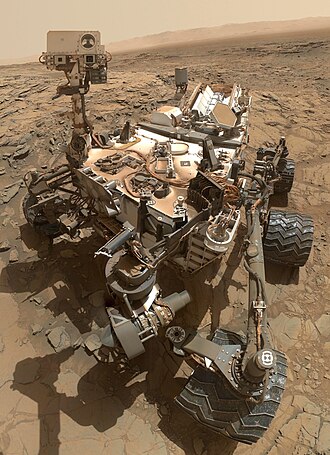 NASA's Curiosity rover, selfie, 2015