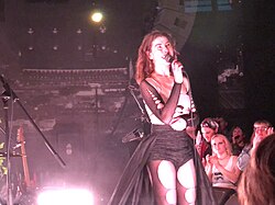 Kimbra on the A Reckoning tour, in 2023