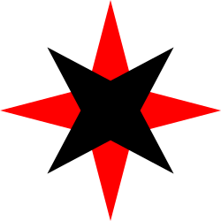 Star symbol used by many service organisations of the Religious Society of Friends
